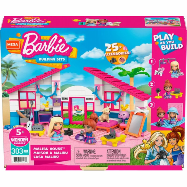 Mega Construx Barbie dům v Malibu