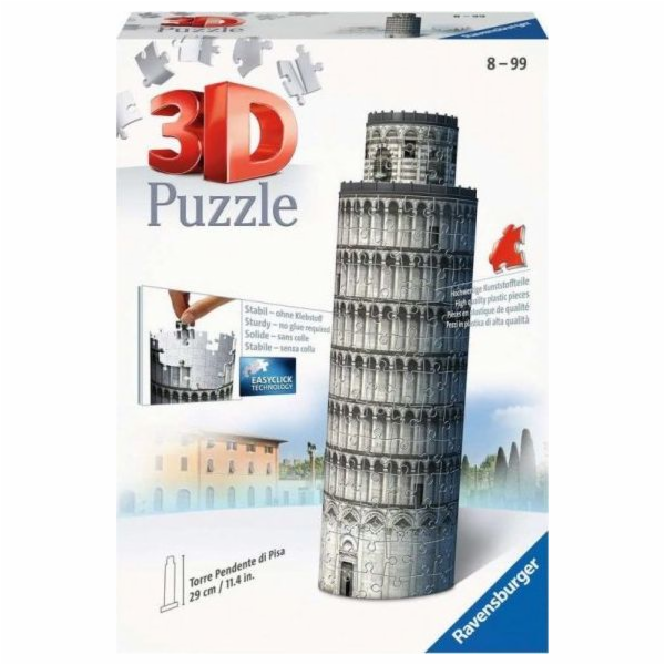 Ravensburger 3D Puzzle Mini budovy. Šikmá věž v Pise