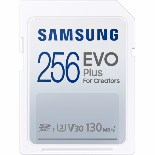 Samsung paměťová karta 128GB PRO Plus SDXC CL10, U3, V30 (č/z: až 160/120MB/s)