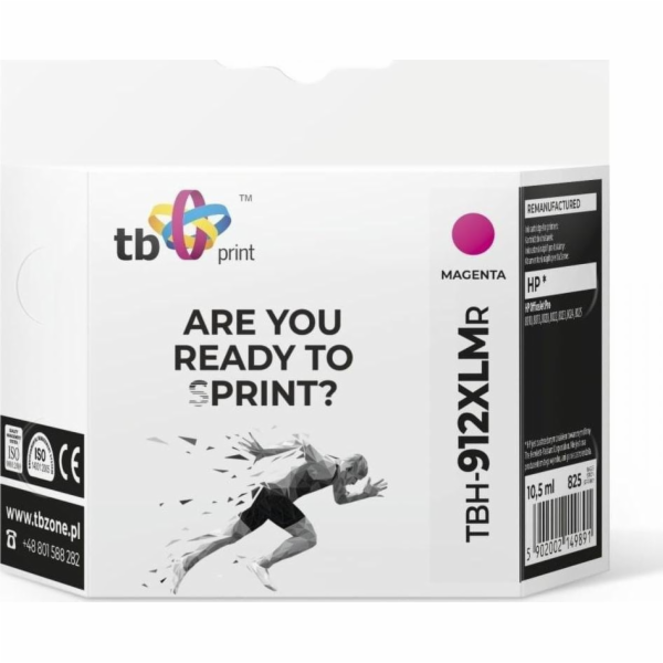 Inkoust TB tiskový inkoust pro HP OfficeJet Pro 8025 TBH-912XLMR MA ref.