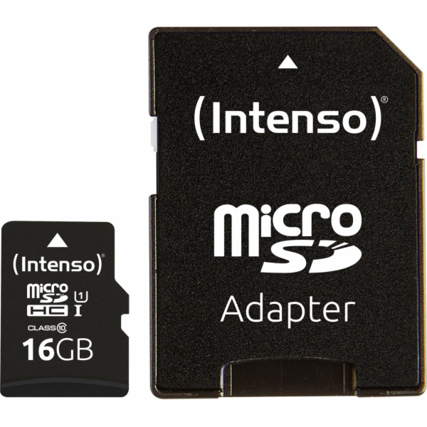 Intenso microSDHC 16GB Class 10 UHS-I U1 Performance