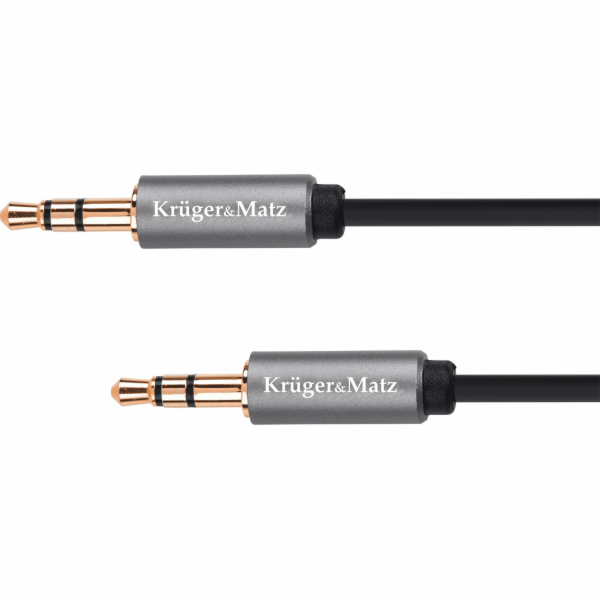 Kabel KRUGER & MATZ JACK 3.5 konektor/JACK 3.5 konektor 3m KM1228 Basic