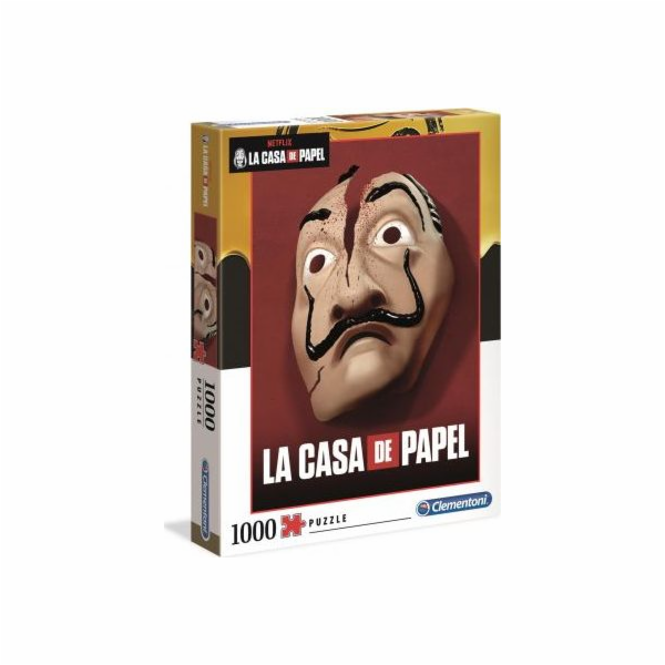 Clementoni Puzzle 1000 dílků La casa de papel - Dům z papíru