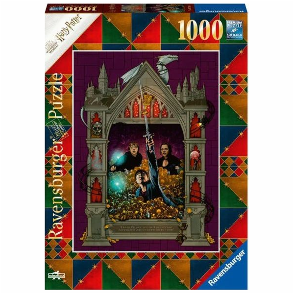 Puzzle Ravensburger 1 000 dílků Kolekce Harryho Pottera 4