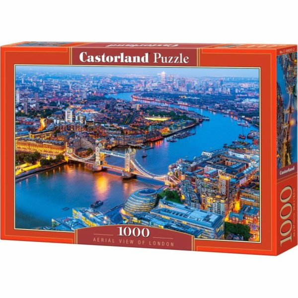 Puzzle 1000 dílků - Letecký pohled na Londýn