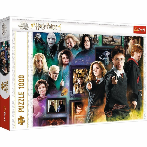 Puzzle 1000 dílků Kouzelnický svět Harryho Pottera