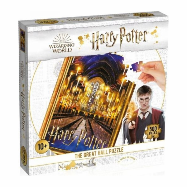 Vítězné tahy Puzzle Harry Potter Velká síň 500 dílků