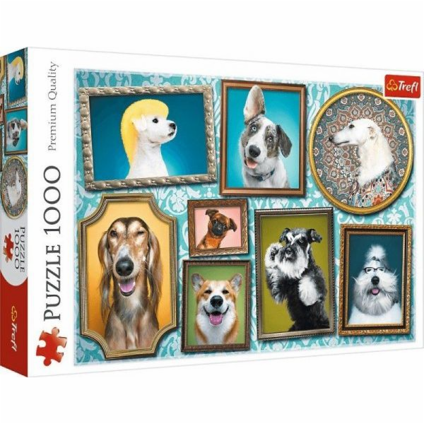 Trefl Puzzle 1000 dílků Happy dogs, Dog gallery