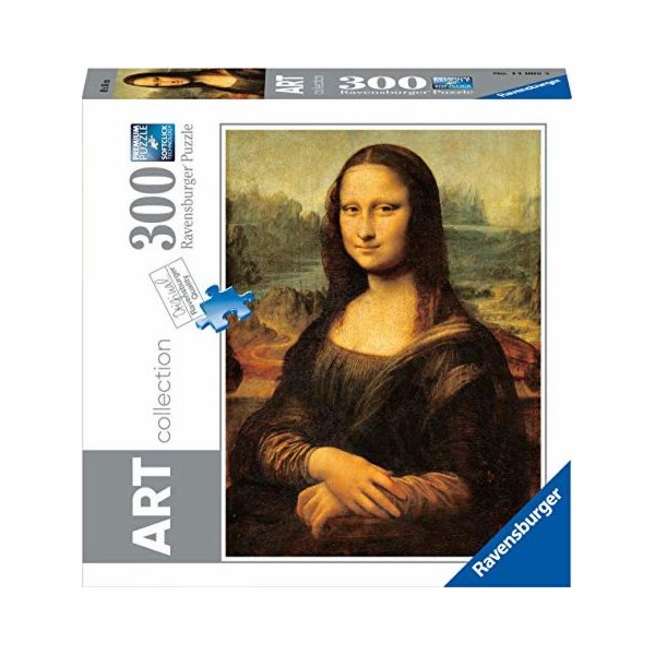 Ravensburger Puzzle 300 dílků da Vinci: Mona Lisa 14005