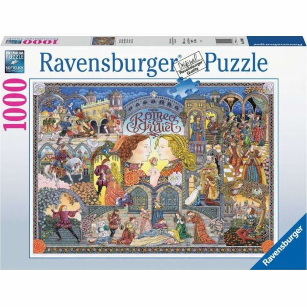 Ravensburger Puzzle 2D 1000 dílků Romeo a Julie