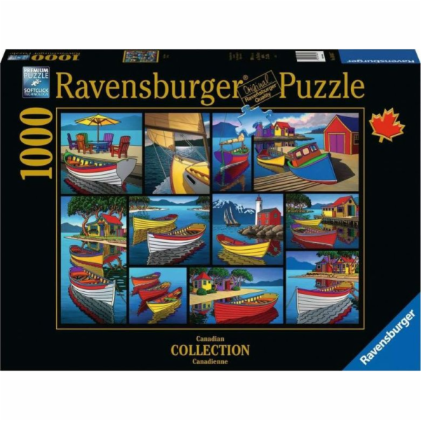 Ravensburger 2D Puzzle 1000 dílků Na vodě