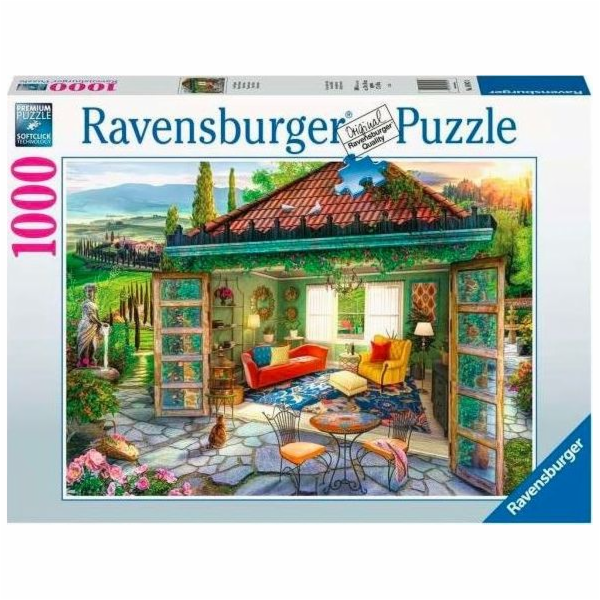 Ravensburger 2D puzzle 1000 dílků Toskánská oáza