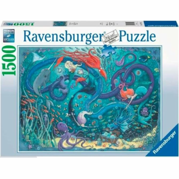 Ravensburger 2D puzzle 1500 dílků pod vodou