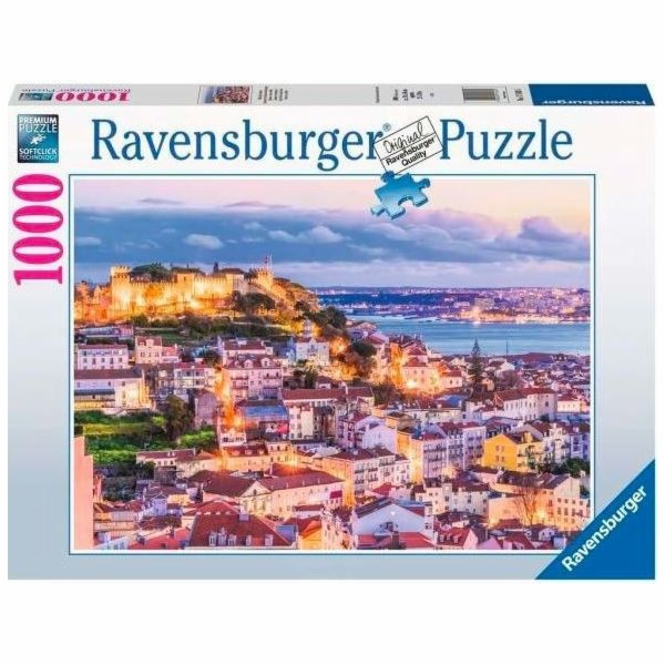 Ravensburger 2D puzzle 1000 dílků Vista su Lisbona