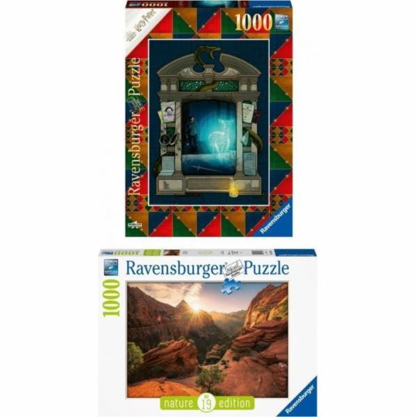 Ravensburger Puzzle 1000 dílků sada 2v1 16754 + 16748