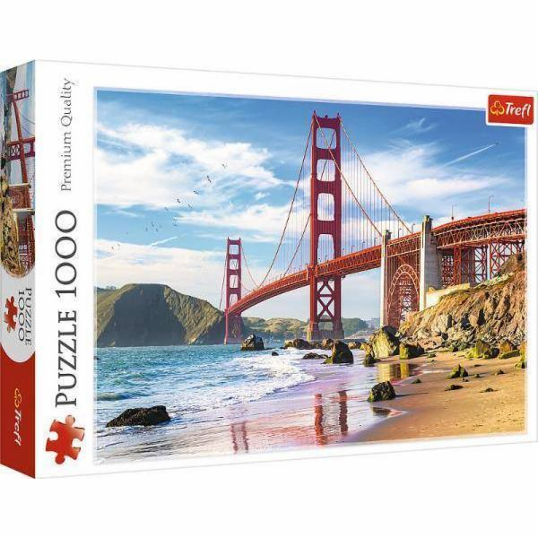 Puzzle 1000 dílků Golden Gate Bridge San Francisco USA