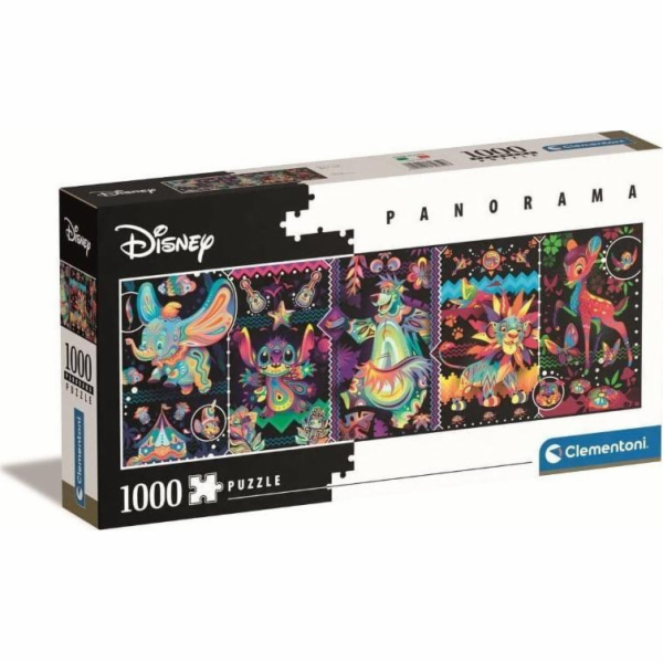 Puzzle 1000 dílků Panorama Collection Disney Classics