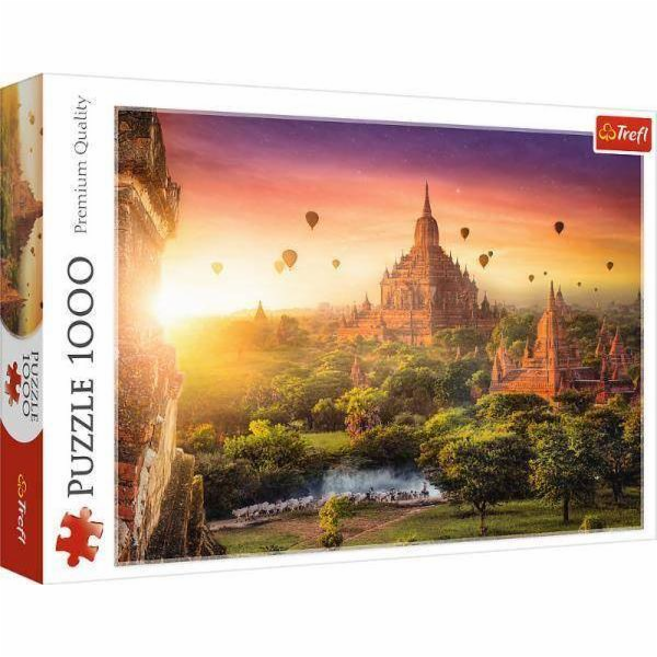 Puzzle 1000 dílků Starověký chrám Barmy