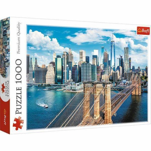 Puzzle 1000 dílků Brooklyn Bridge New York USA