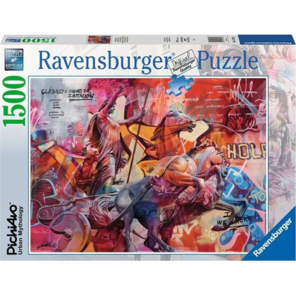 Ravensburger Puzzle 1 500 dílků Nike. Bohyně vítězství