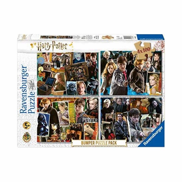 Puzzle 4x100 dílků Harry Potter