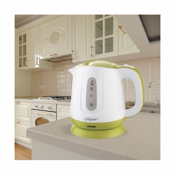 Feel-Maestro MR013 green electric kettle 1 L 1100 W Green White