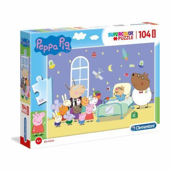 Clementoni Puzzle 104el Maxi Peppa Pig 23735