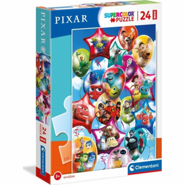 Clementoni Puzzle 24 Maxi Floor Pixar Party 24215