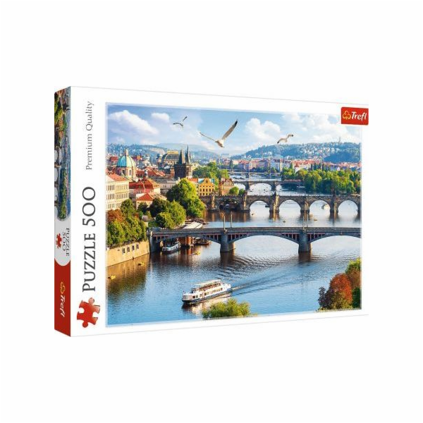 Puzzle 500 dílků Praha Česká republika