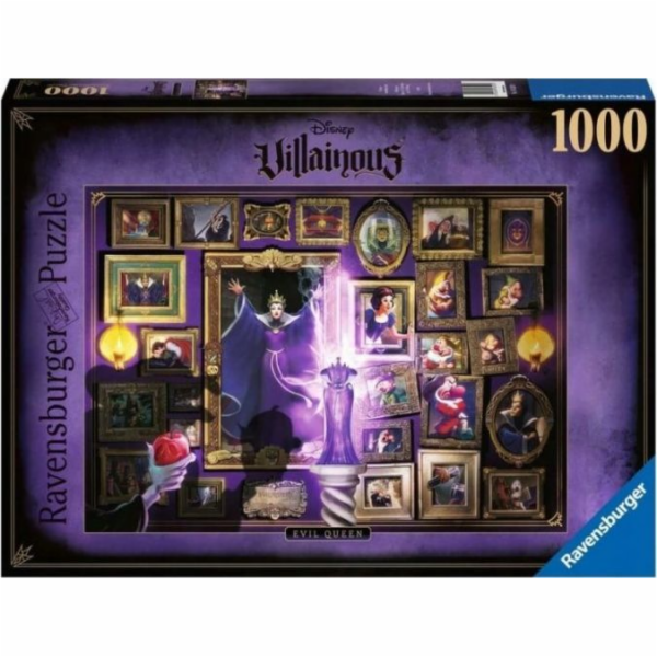Puzzle 1000 dílků Villainous, the Evil Queen
