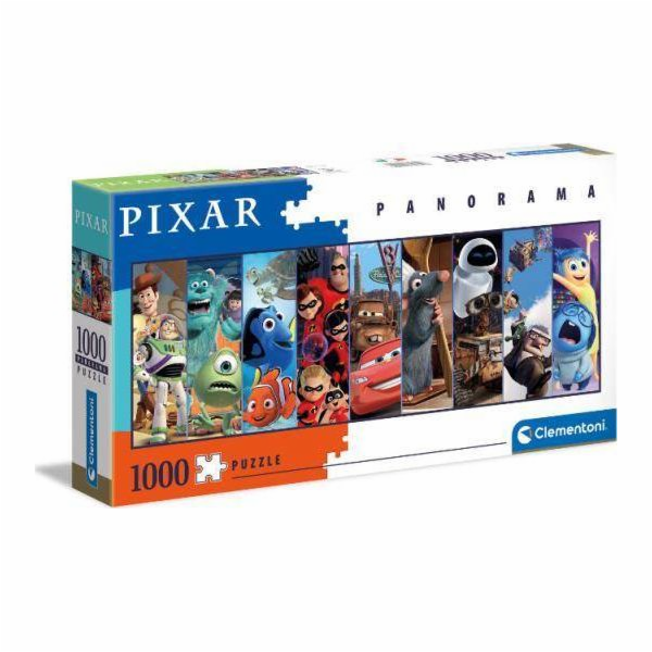 Puzzle 1000 dílků Pixar Panorama