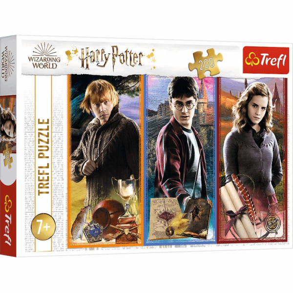 Puzzle 200 dílků Ve světě kouzel Harry Potter