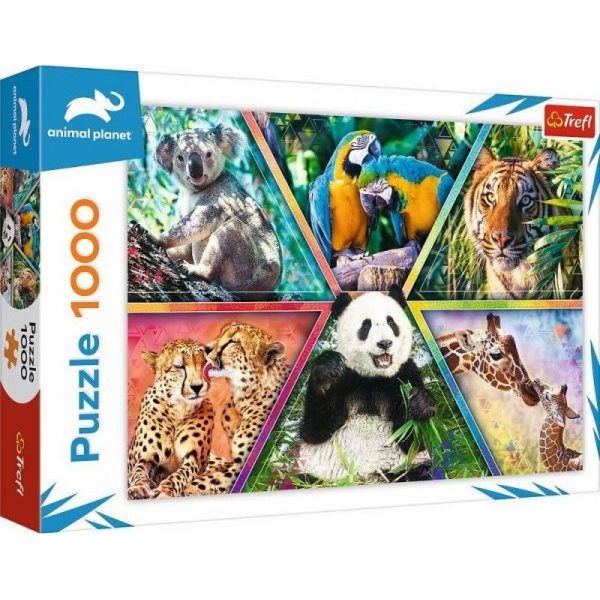 Trefl Puzzle 1 000 dílků Animal Kingdom Animal Planet