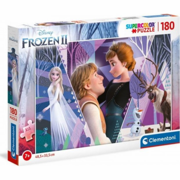 Puzzle Clementoni 180 dílků - Frozen / Frozen 2