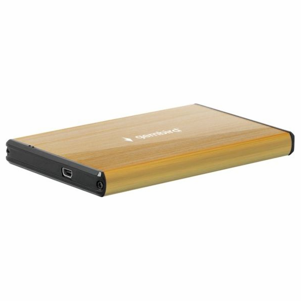 Gembird EE2-U3S-3-GL storage drive enclosure HDD enclosure Gold 2.5