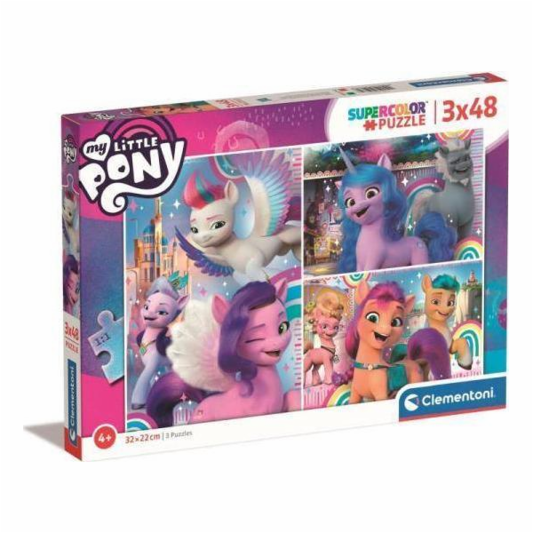 Puzzle 3x48 dílků My Little Pony
