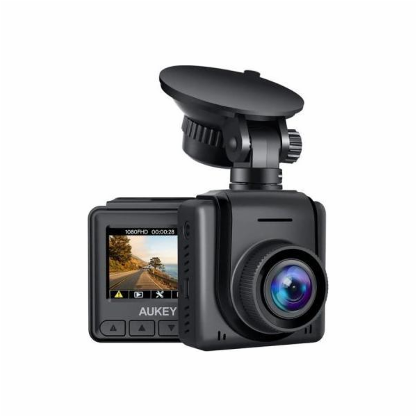 Aukey Videorekordér AUKEY DRA5 Autokamera Recorder | Full HD 1920x1080 @ 30p | 170 | microSD | 1,5 LED
