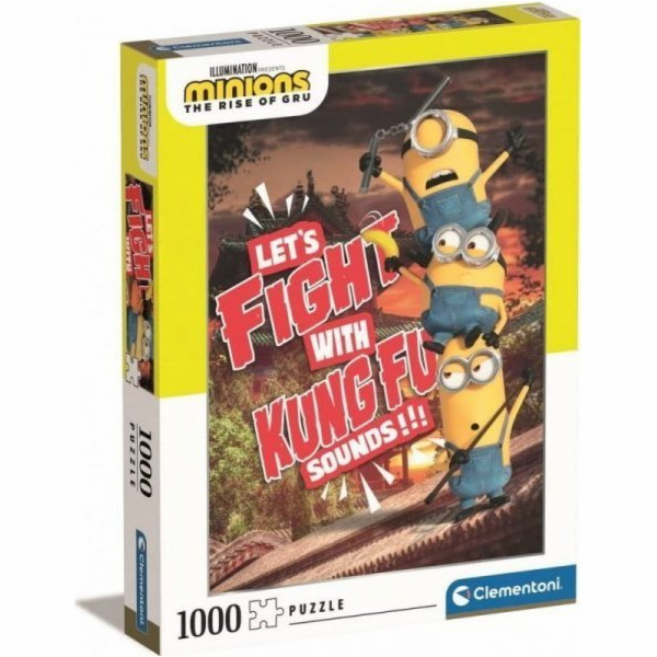 Puzzle 1000 Minions: Vstup prosinec