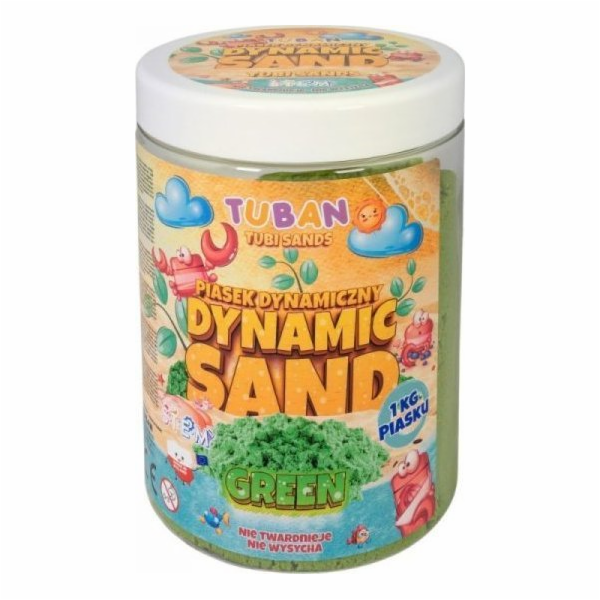 Dynamický zelený písek 1 kg