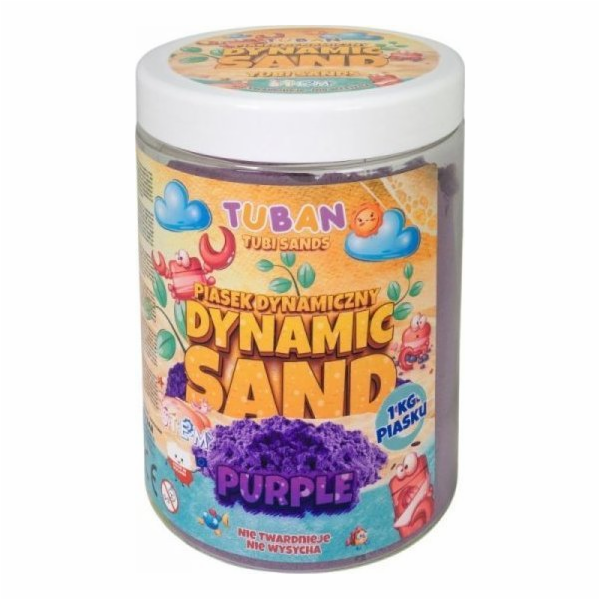 Dynamický fialový písek 1 kg