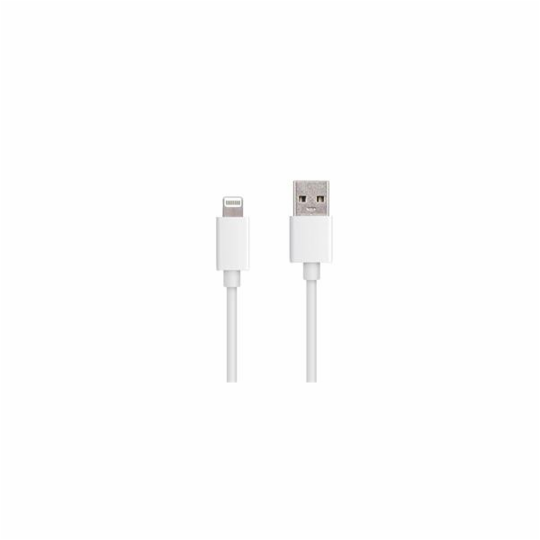 PremiumCord nabíjecí a synchronizační kabel Lightning iPhone, 8pin - USB A M/M, 1m