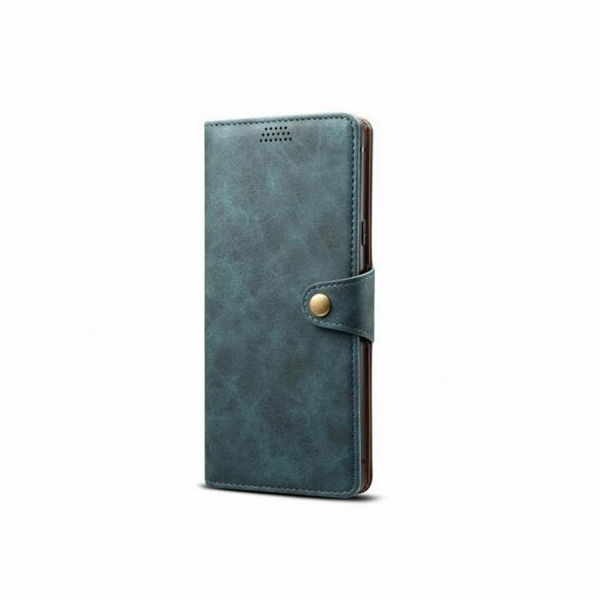 Lenuo Leather flipové pouzdro pro Xiaomi Redmi Note 8, modrá