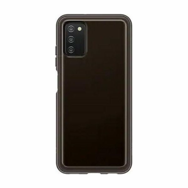 Samsung Poloprůhledný zadní kryt A03s Black