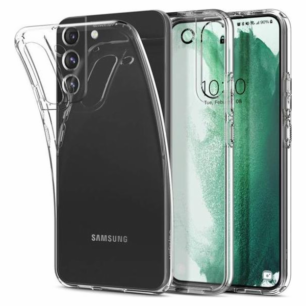 Ochranný kryt Spigen Liquid Crystal pro Samsung Galaxy S22 Plus transparentní