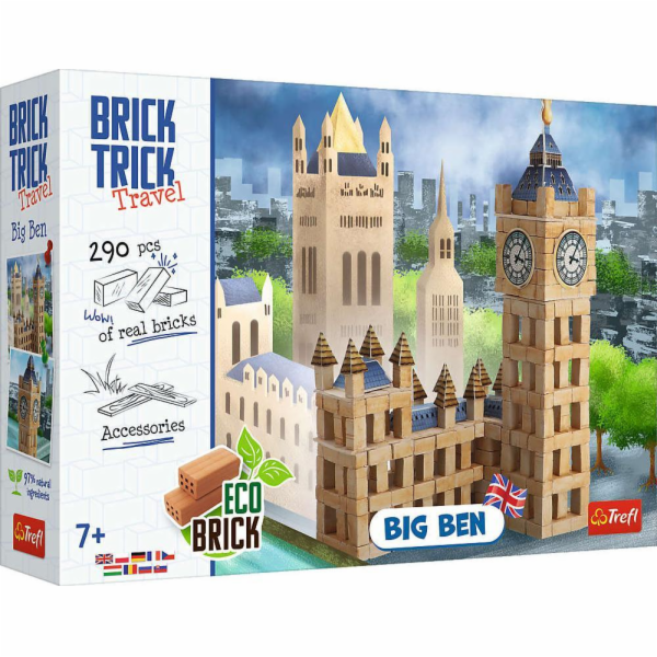 Brick Bricks Brick Trick Cestování Big Ben Anglie