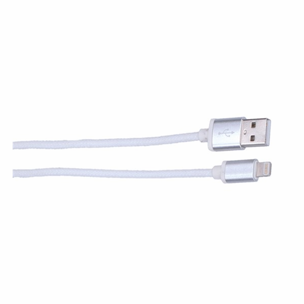 Solight lightning kabel, USB 2.0 A konektor - Lightning konektor, blistr, 2m - SSC1502