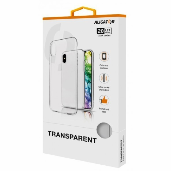 ALIGATOR TRANSPARENT Pouzdro pro Xiaomi Redmi Note 10 Pro