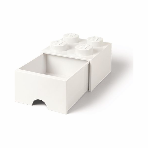 Room Copenhagen LEGO Brick Drawer 4 weiß, Aufbewahrungsbox
