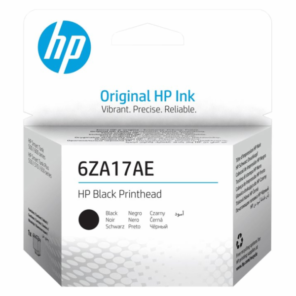 HP 6ZA17AE - originální HP Black Printhead