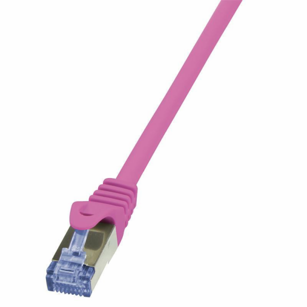LOGILINK CQ3089S LOGILINK -Patch kabel Cat.6A 10G S/FTP PIMF PrimeLine růžový 7,5m